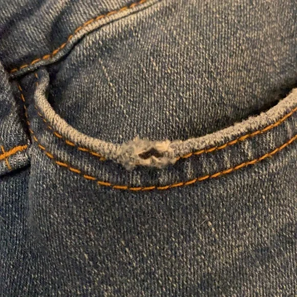 Free People high rise cropped jeans - Picture 5 of 8